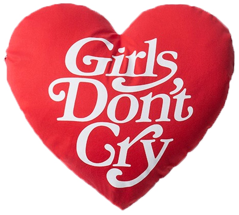 Girls Don't Cry Camp Flog Gnaw 2019 Pillow Red