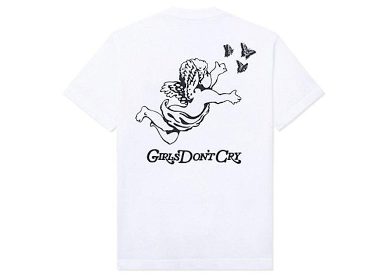 Girls Don't Cry GDC Angel Logo S/S T-Shirt White