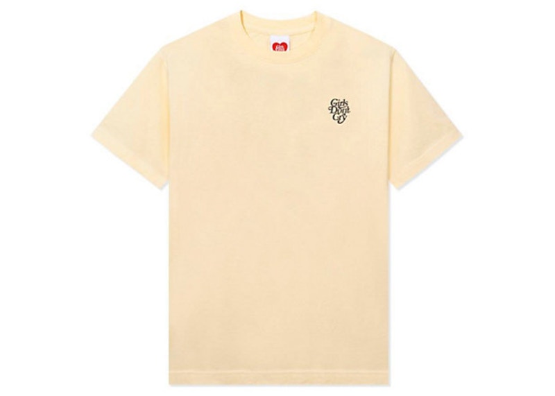 Girls Don't Cry GDC Logo S/S T-Shirt Cream