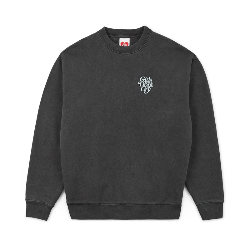 Girls Don't Cry Washed GDC Logo Crewneck Black/Blue