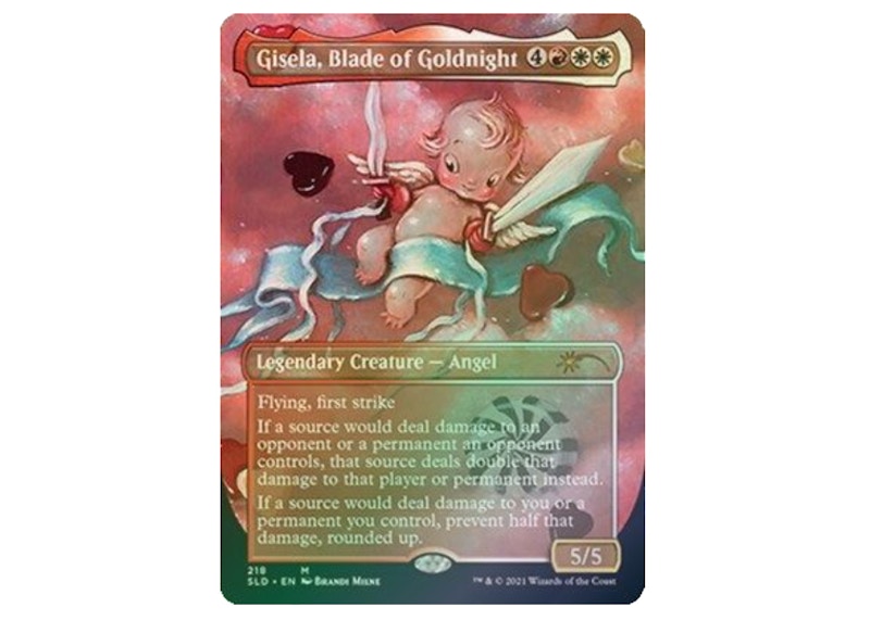 Gisela, Blade of Goldnight (Foil) Magic: The Gathering TCG Secret Lair Drop Series Mythic #218 (Ungraded)