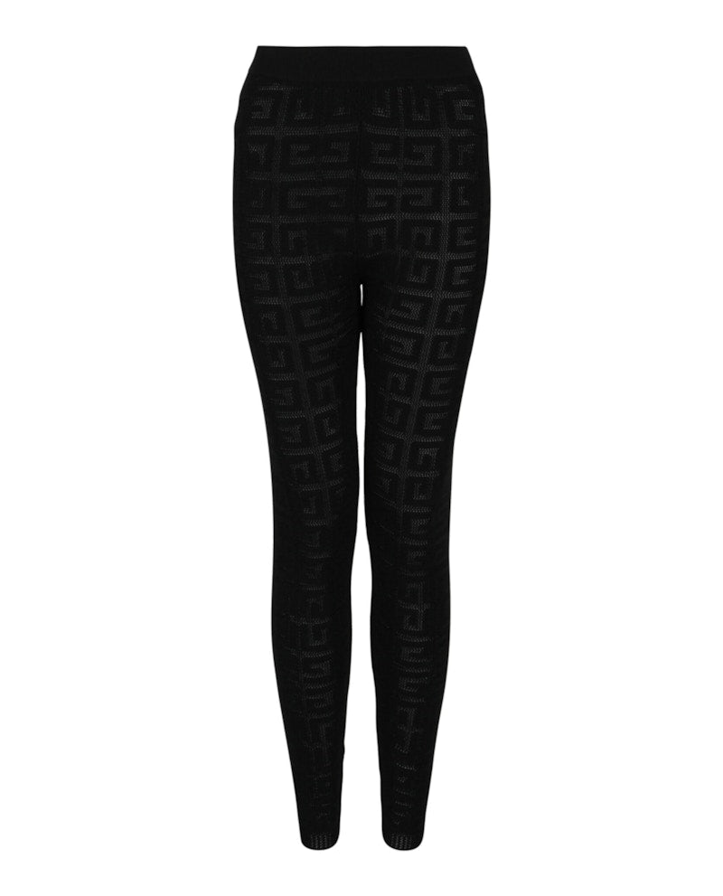 Givenchy 4G Jacquard Leggings Black