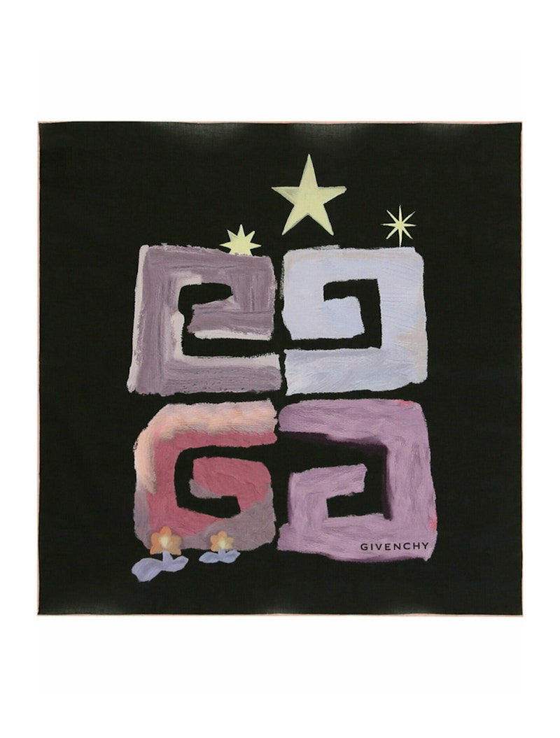 Givenchy 4G Logo Bandana Black