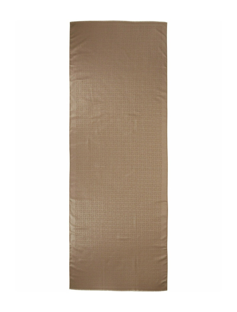 Givenchy 4G Logo Scarf Beige/Camel