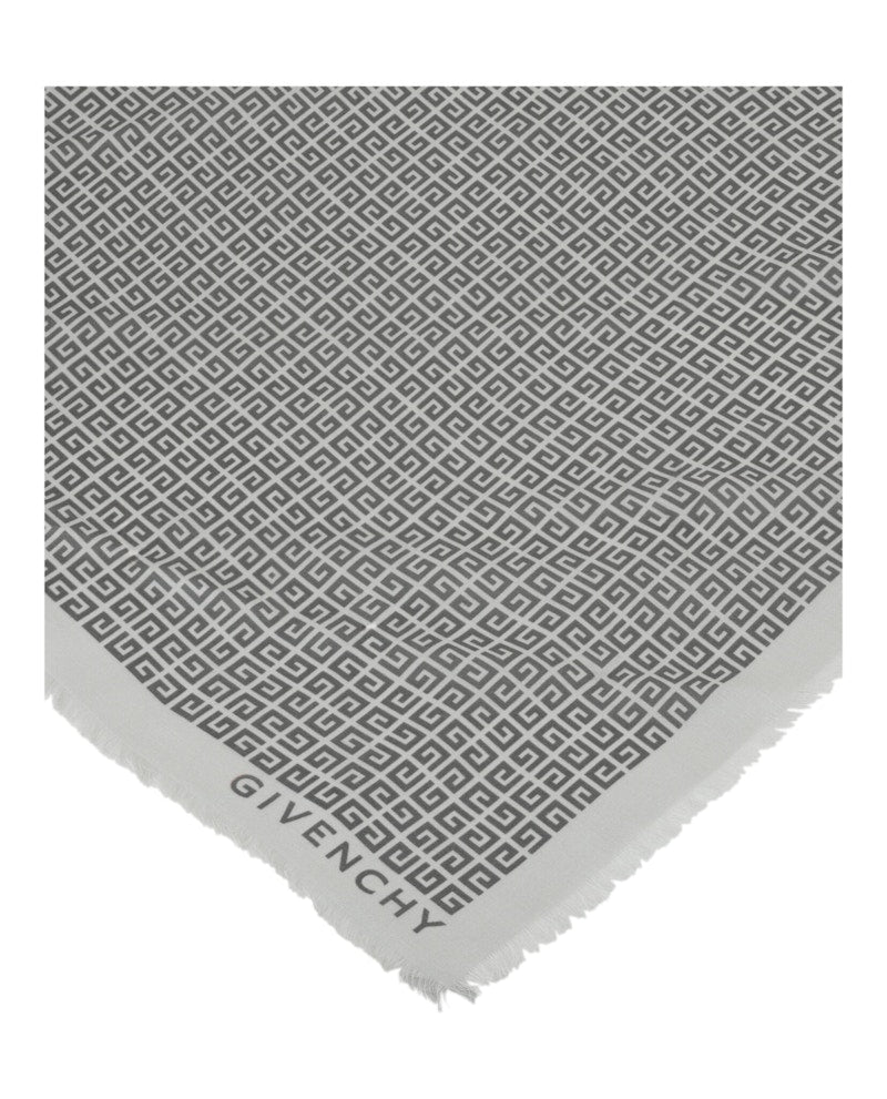 Givenchy 4G Logo Shawl Grey/Silver