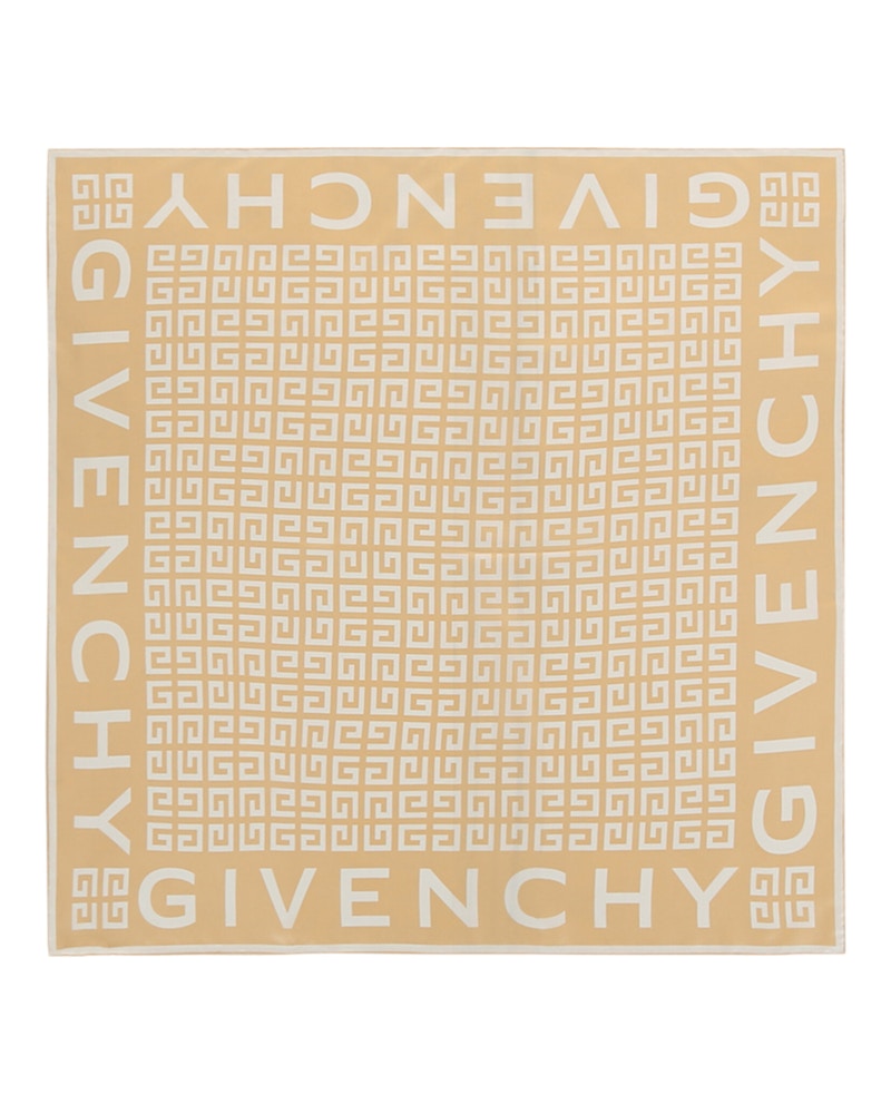 Givenchy 4G Logo Square Scarf Straw