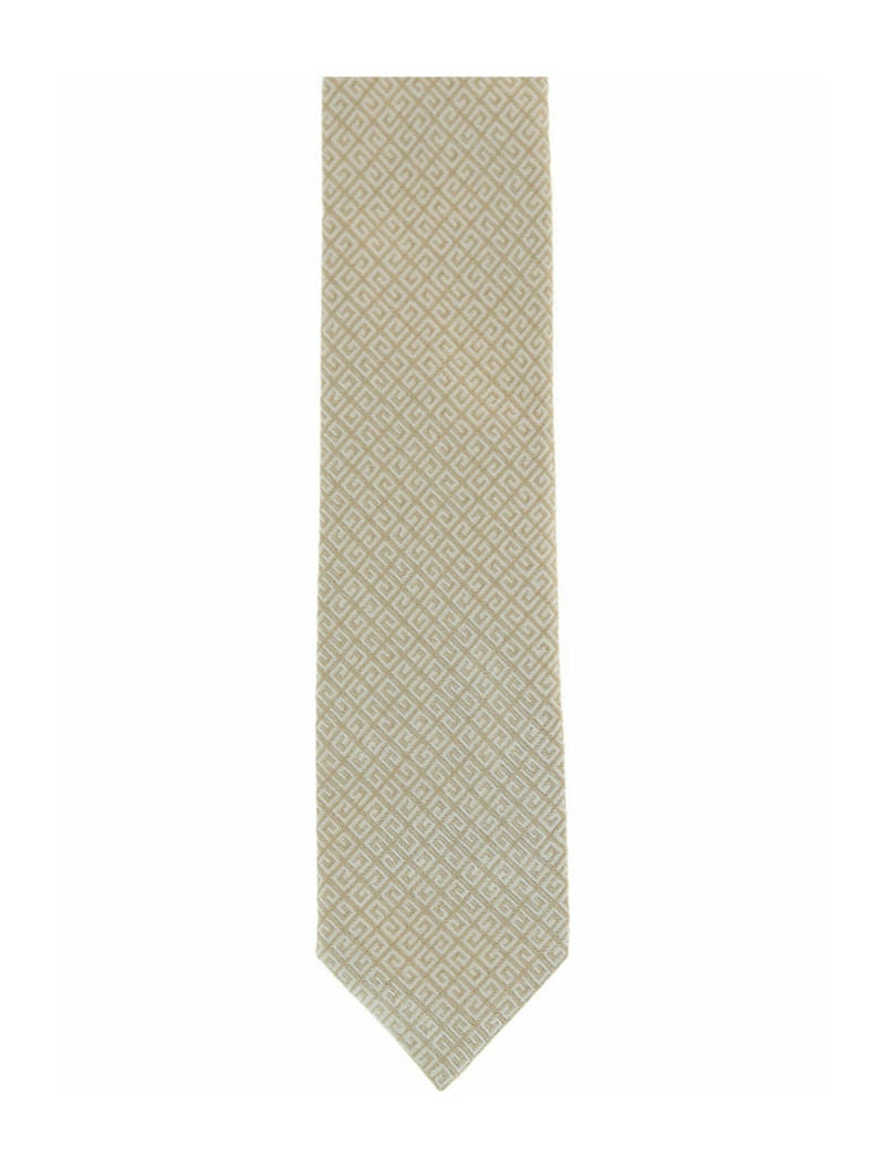 Givenchy 4G Silk Tie Beige