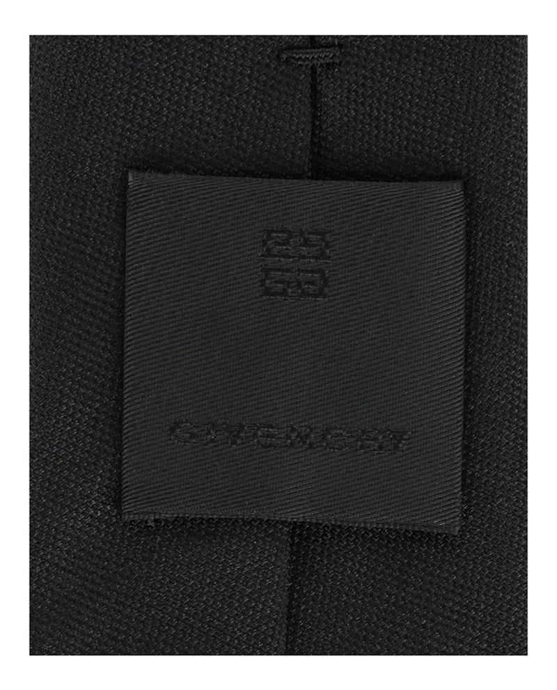 Givenchy 4G Silk Tie Black