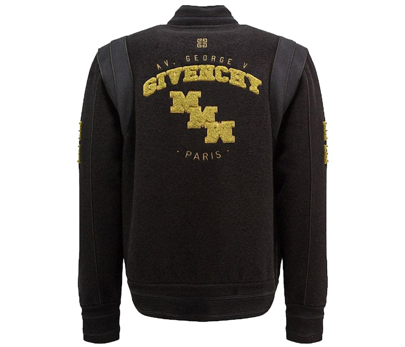 Givenchy 4G Wool Bomber Jacket Black