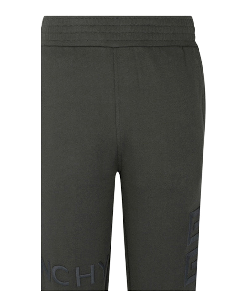 Givenchy 4g Slim-Fit Joggers Grey Green