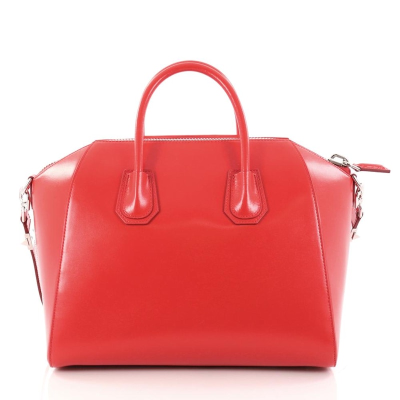 Givenchy Antigona Tote Glazed Medium Red