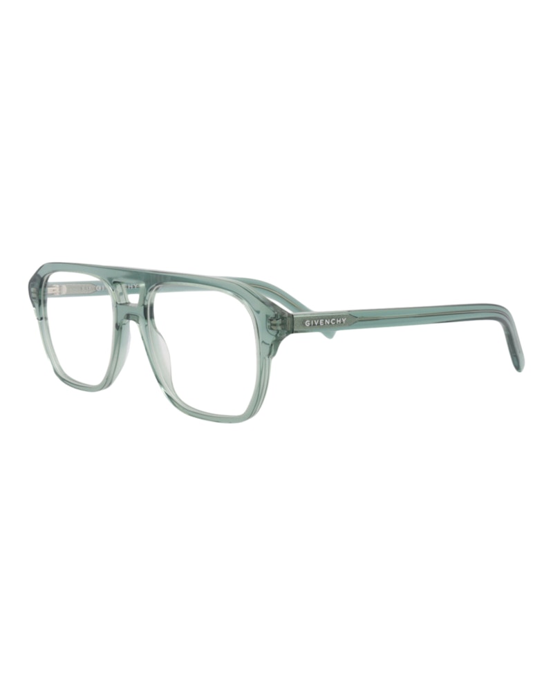 Givenchy Aviator-Frame Acetate Optical Frames Green Green Transparent (GV50035I-53-093)