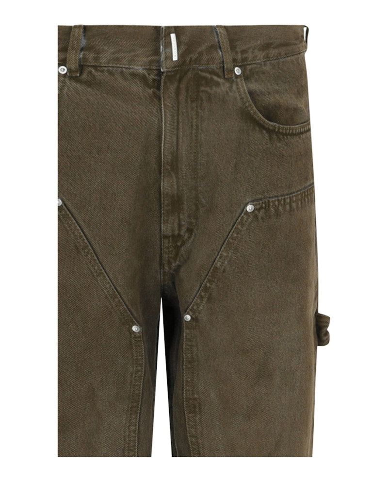 Givenchy Carpenter Jeans Black Khaki