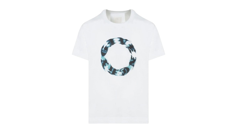 Givenchy Circle Logo Oversized T-Shirt White