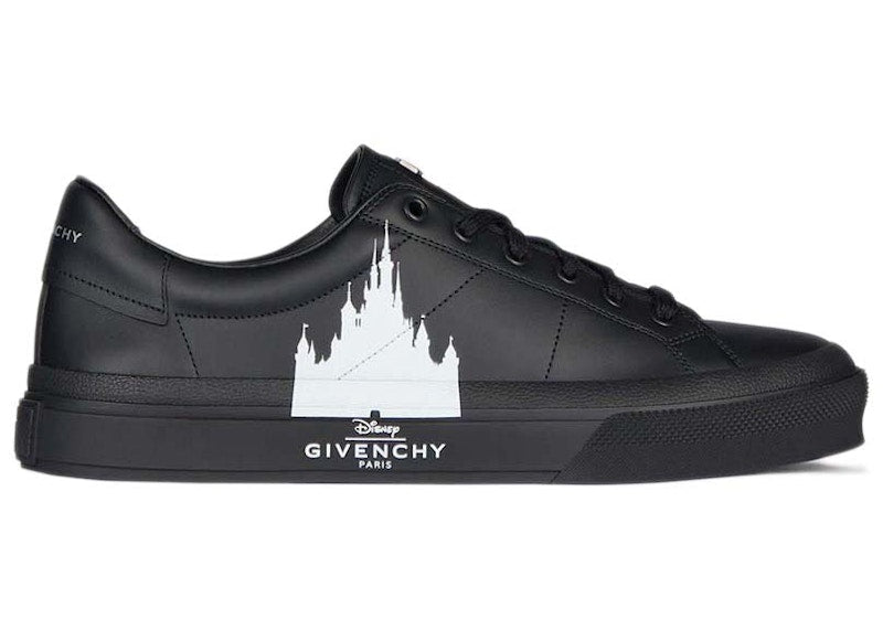 Givenchy City Sport Sneaker Disney Castle Black