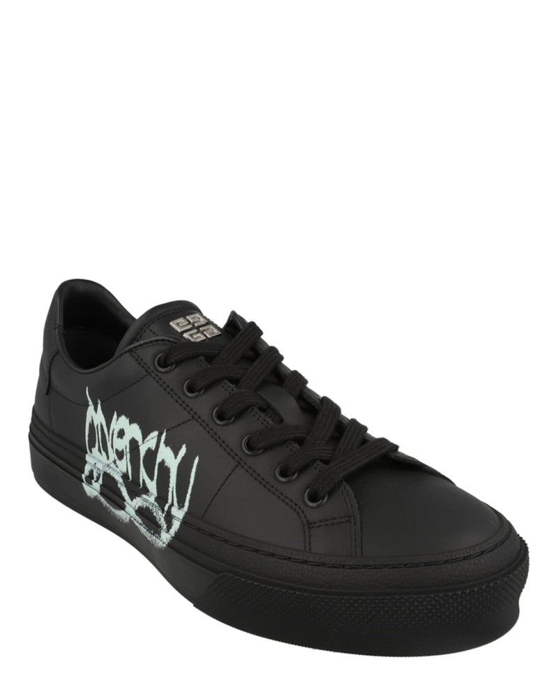 Givenchy City Sport Spray Paint Black Blue