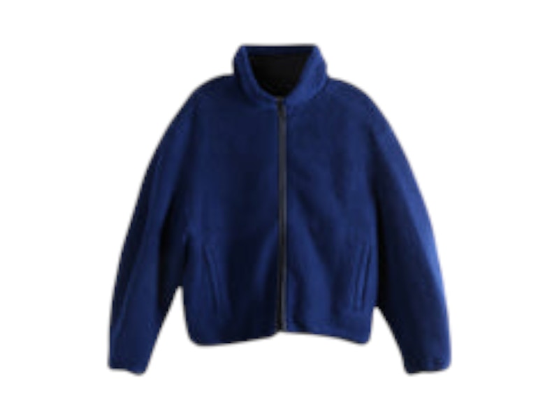 Givenchy Couture Seam Fleece Blouson Bright Blue
