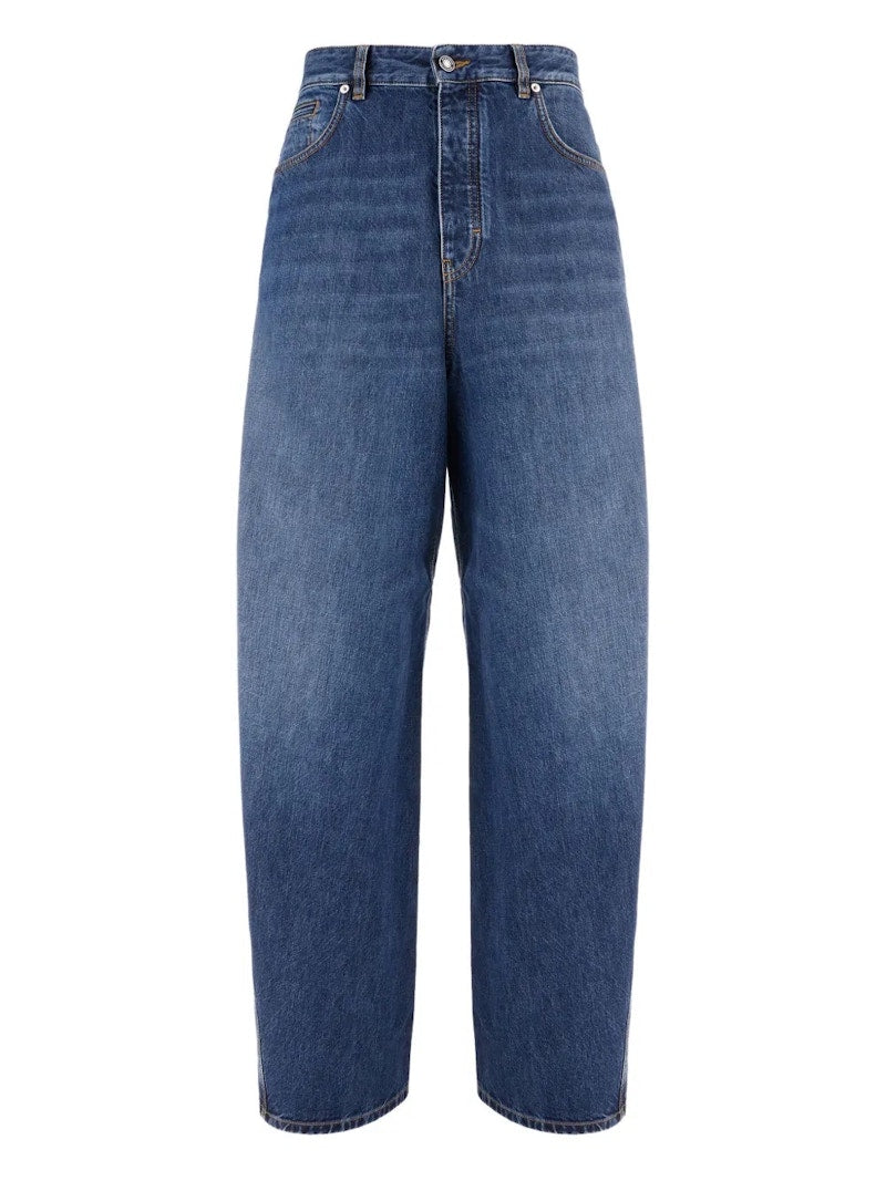 Givenchy Couture Seam Pants Dark Blue