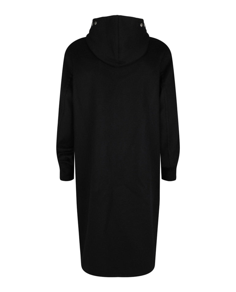Givenchy Double Face Wool Coat Black
