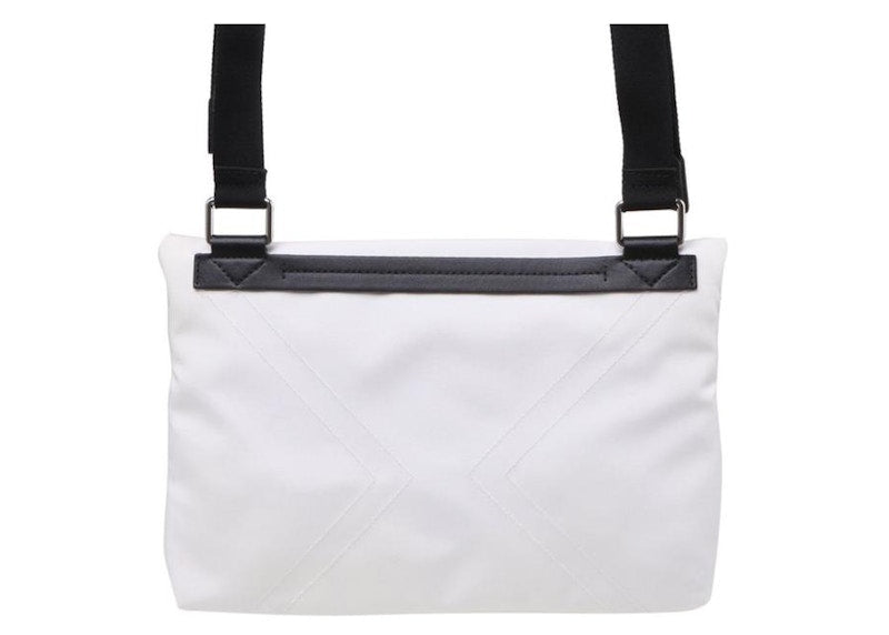 Givenchy Downtown Patch Logo Crossbody Bag White