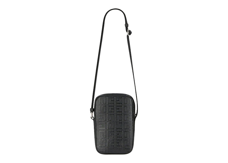 Givenchy Embossed Logo Vertical Bag Small Black/White