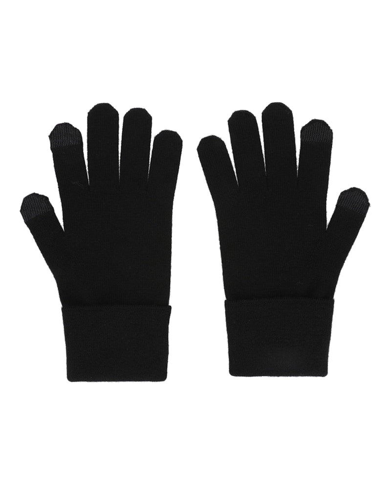 Givenchy Embroidered Logo Gloves Black/White