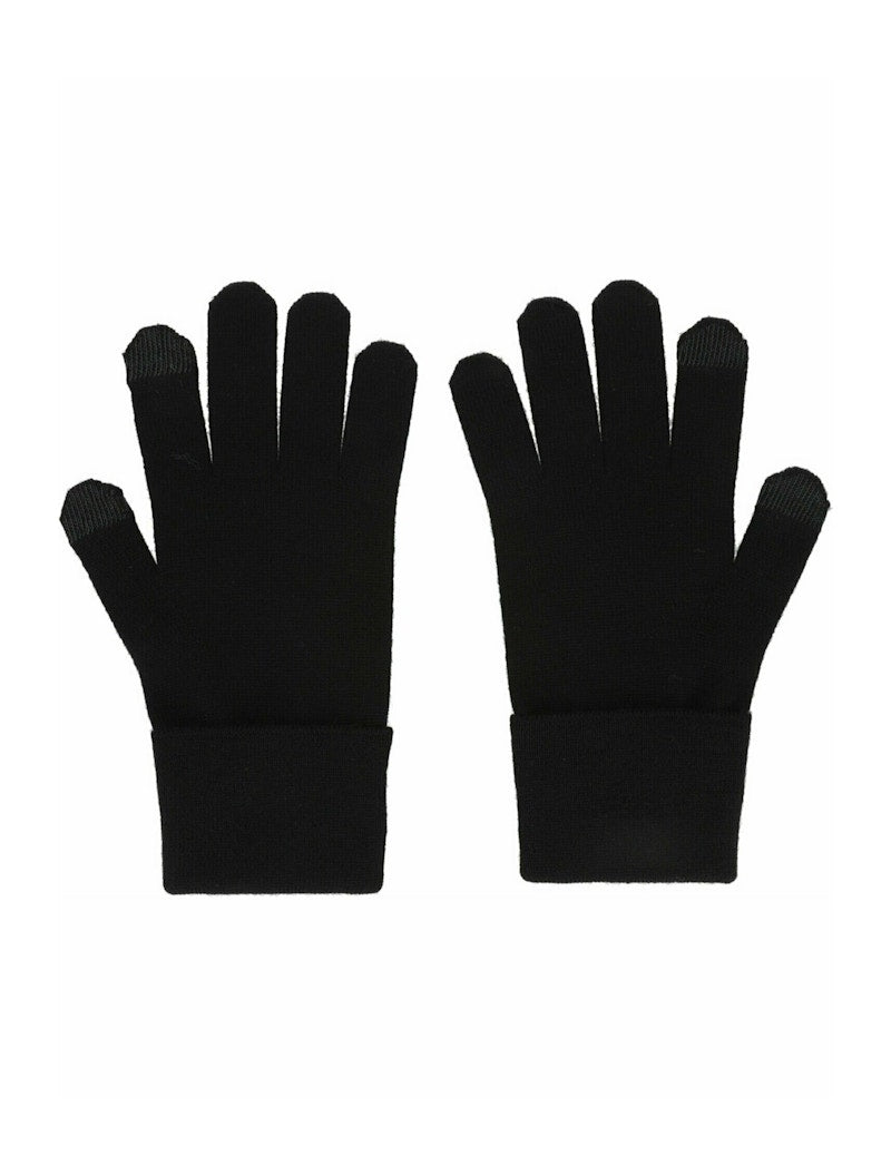 Givenchy Embroidered Logo Gloves Black/White