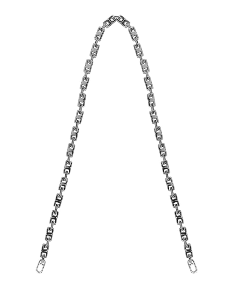 Givenchy G Cube Chain-Link Handbag Strap Palladium