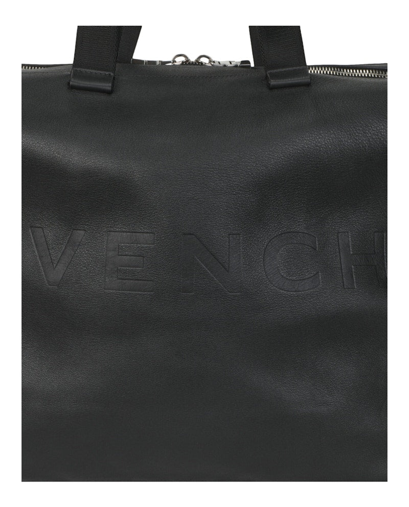 Givenchy G Shopper Large Tote Bag In Leather Black