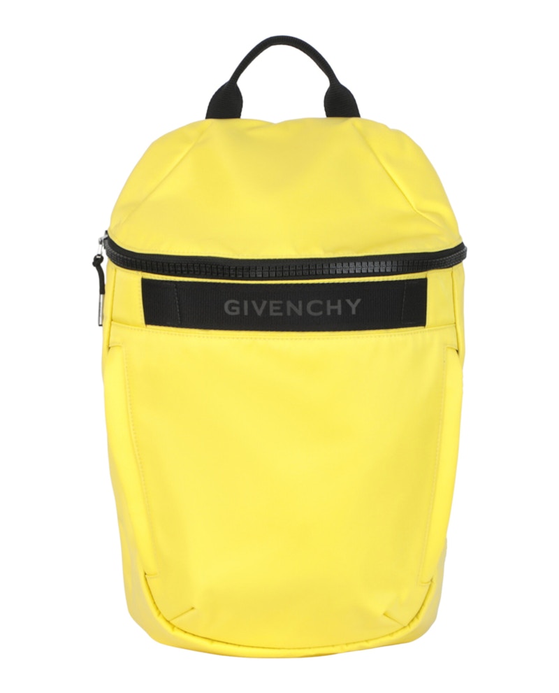 Givenchy G-Treck Backpack In Reflective Nylon Yellow