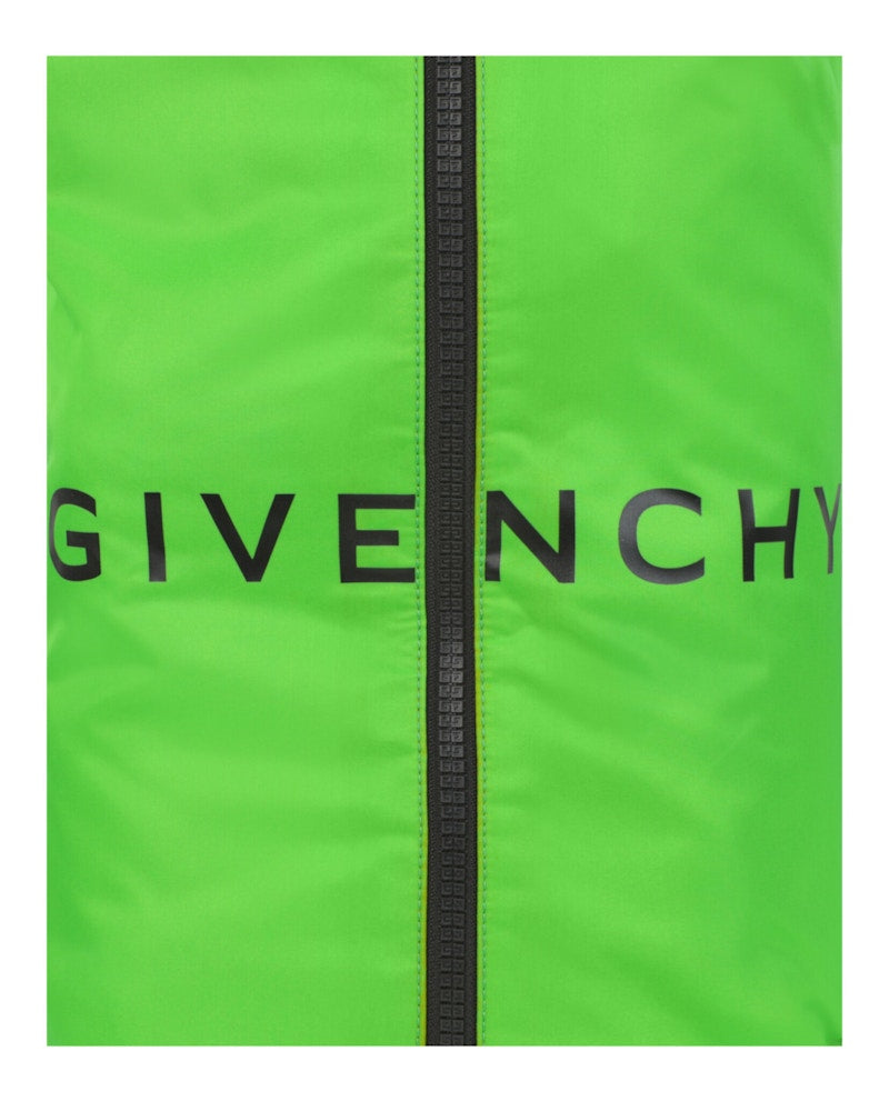 Givenchy G-Zip Backpack In Nylon Bright Green