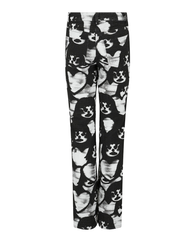 Givenchy Givenchy x Chito Tag Effect 4G Denim Jeans White Black