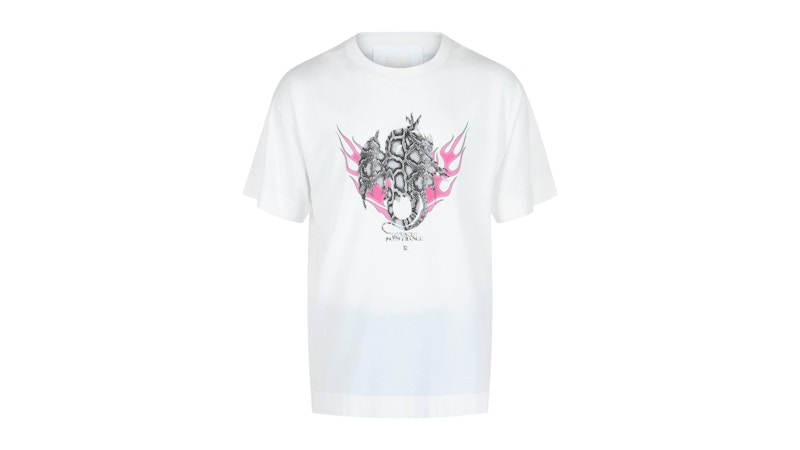 Givenchy Graphic Print Logo T-Shirt White
