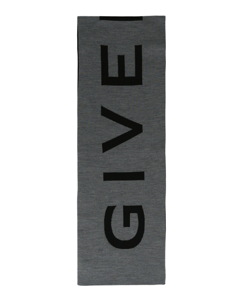 Givenchy Jacquard Logo Scarf Black