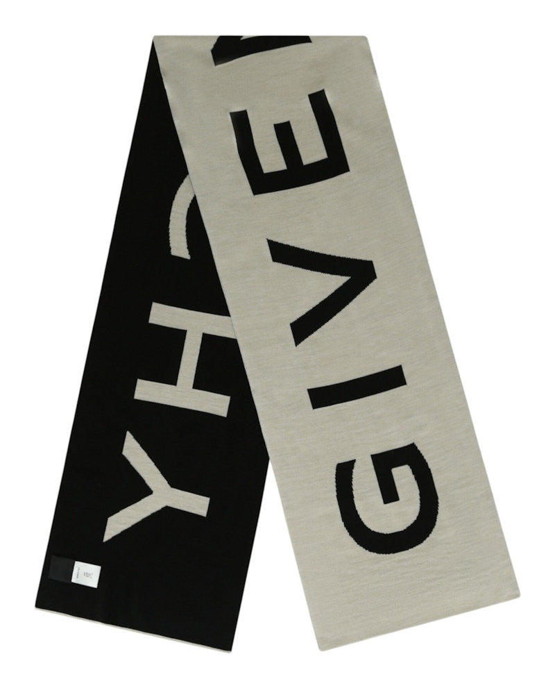 Givenchy Jacquard Logo Scarf Clay/Black