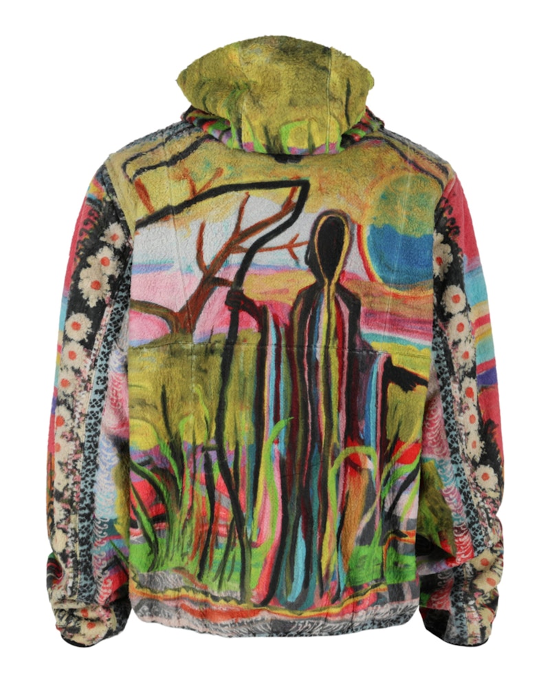 Givenchy Josh Smith Reversible Fleece Jacket Multi