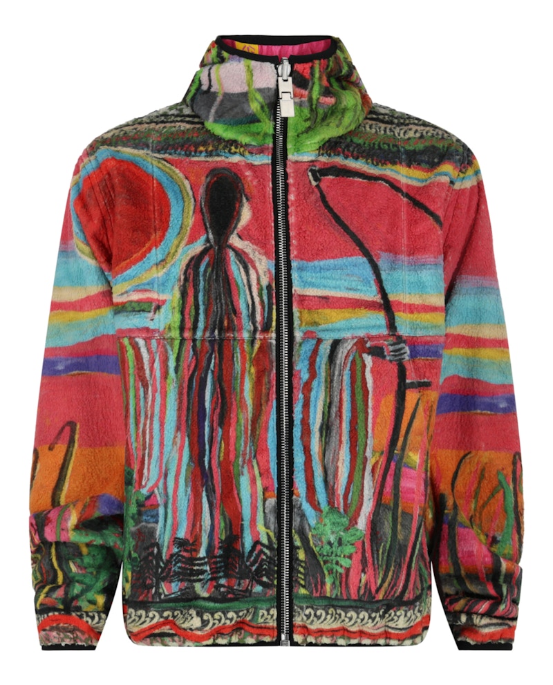 Givenchy Josh Smith Reversible Fleece Jacket Multi