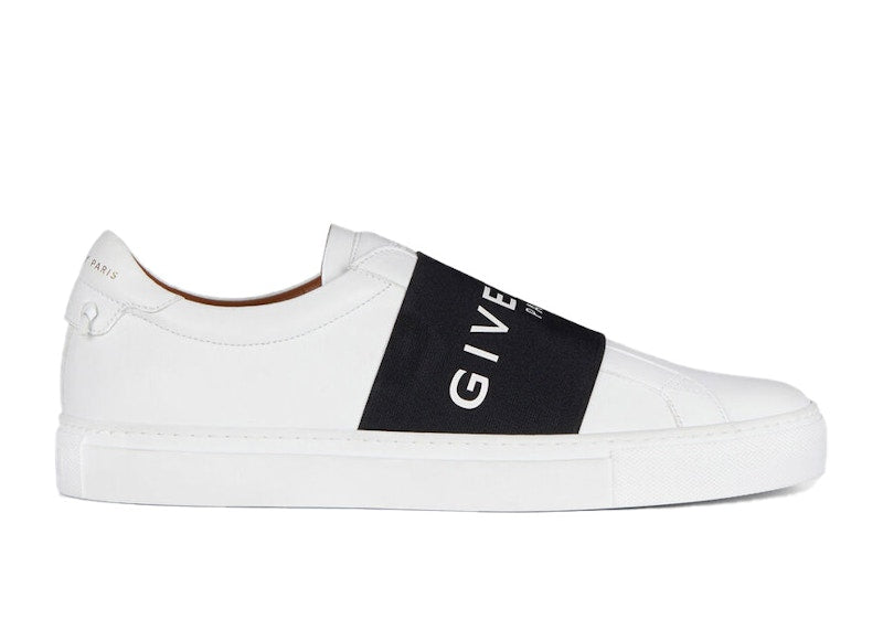 Givenchy Leather Webbing White Black