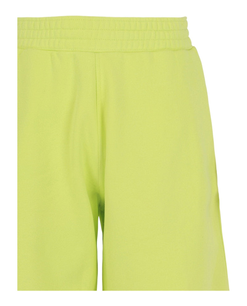 Givenchy Logo Bermuda Sweatshorts Acid Yellow