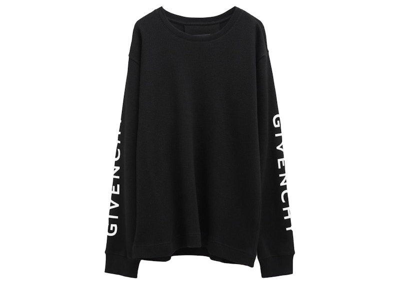 Givenchy Logo Print T-Shirt Black