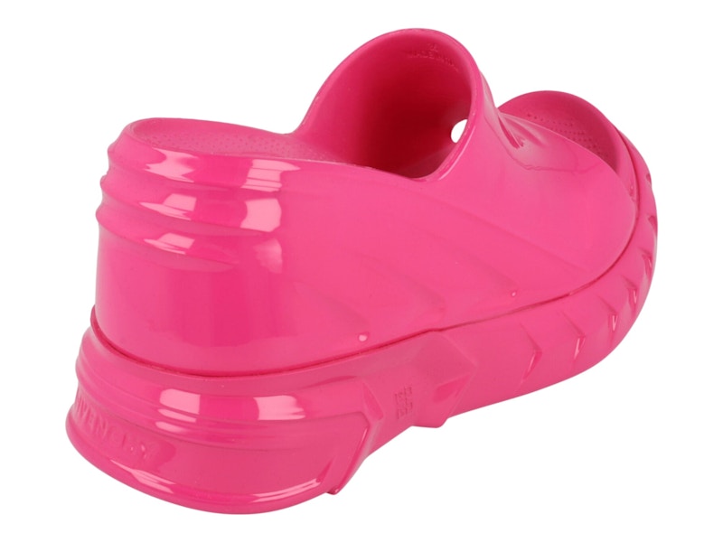 Givenchy Marshmallow Wedge Slides Neon Pink (Women's)