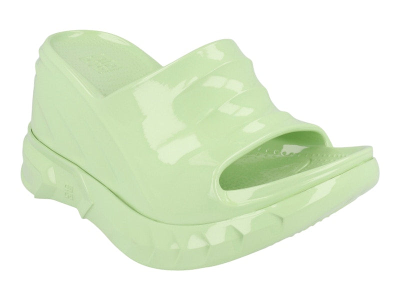 Givenchy Marshmallow Wedge Slides Pistachio (Women's)