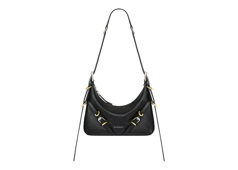 Givenchy Mini Voyou Bag In Leather Black