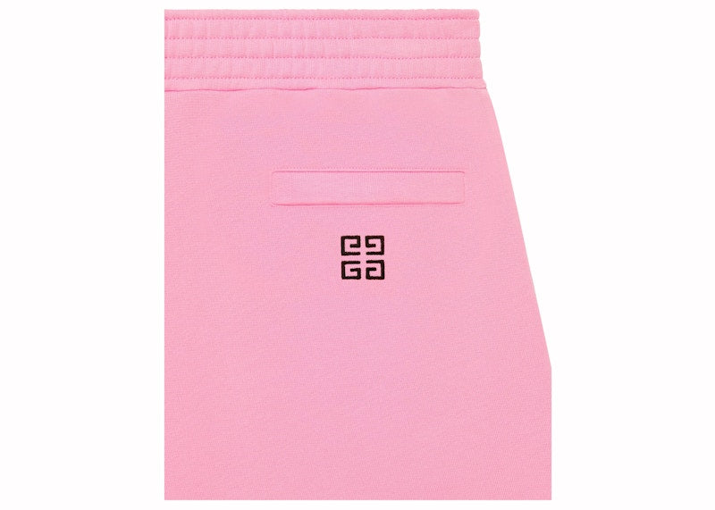 Givenchy Monogram Logo Shorts Pink