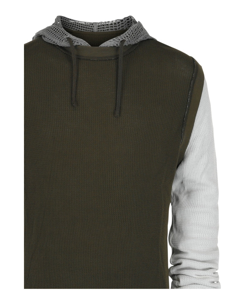 Givenchy Overlapped Hooded T-shirt Multi