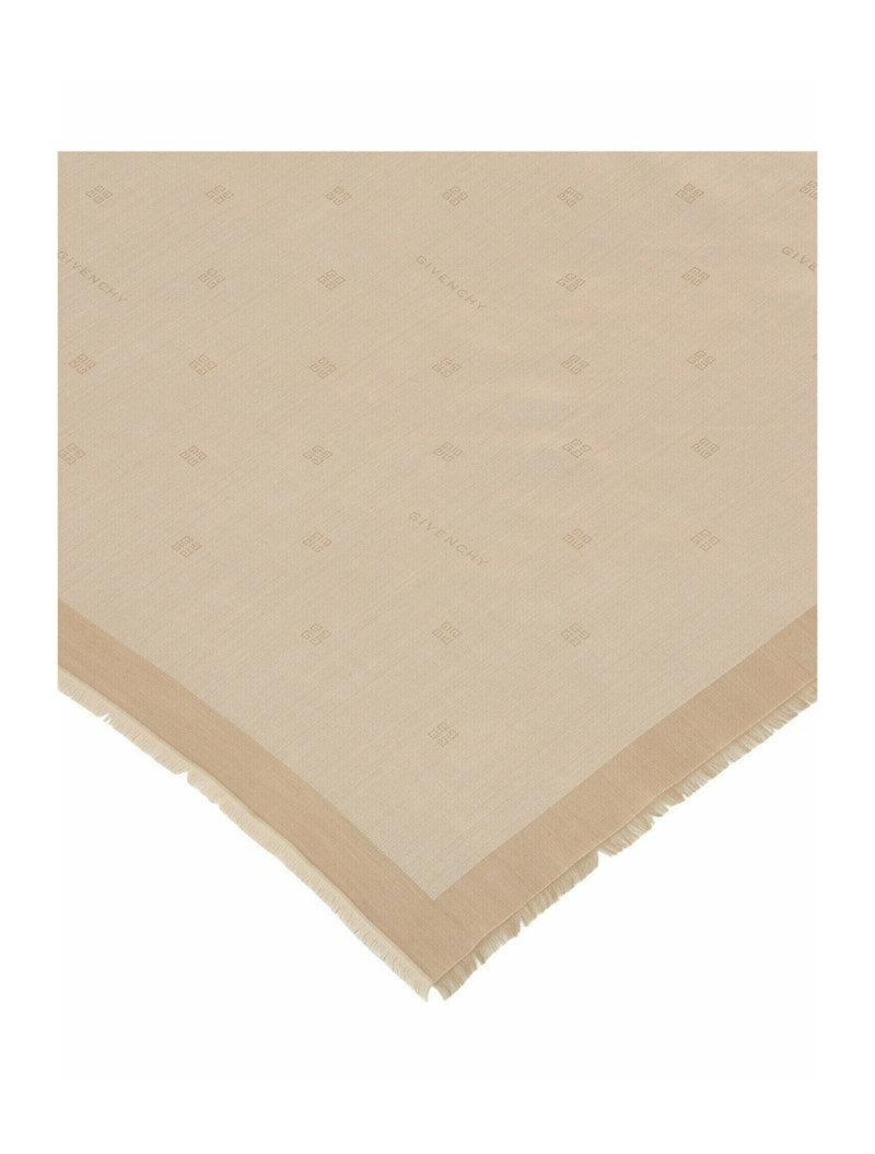 Givenchy Plumetis Shawl Beige
