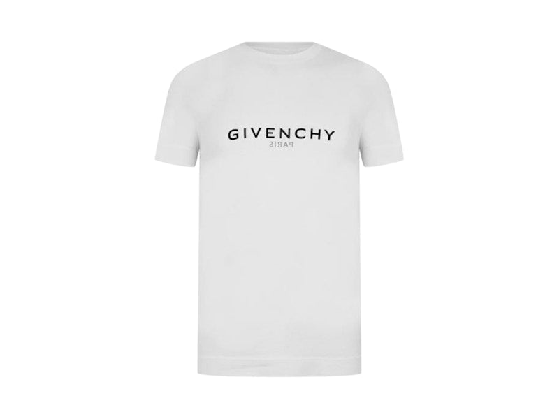 Givenchy Reverse Logo Tee White/Black