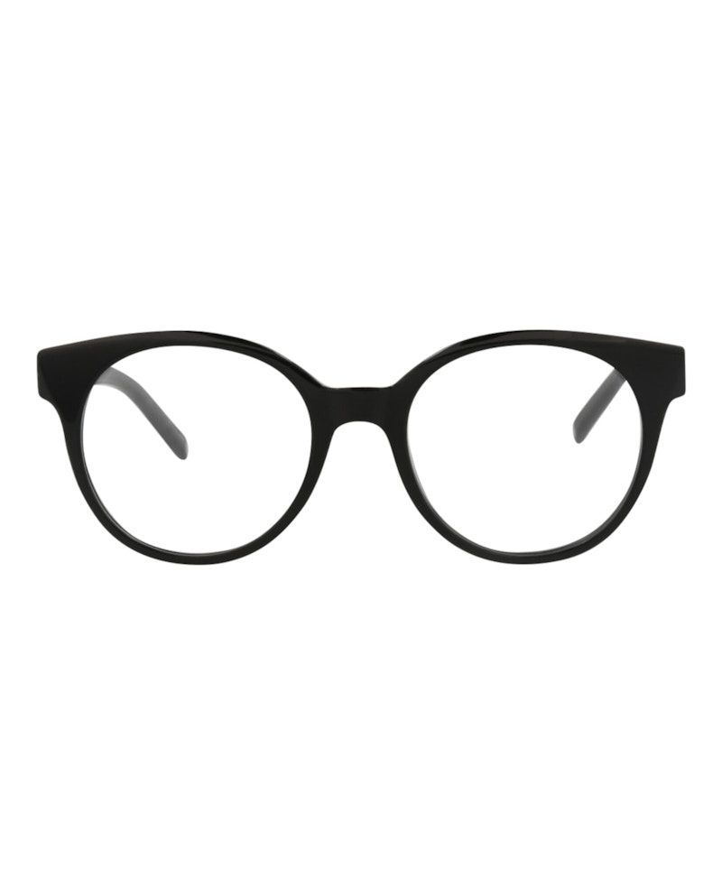 Givenchy Round-Frame Acetate Optical Frames Black Black Transparent (GV50028I-51-001)