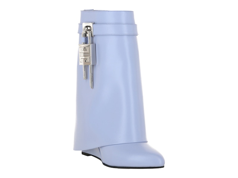 Givenchy Shark Lock Ankle Boots Lavender (Women's)