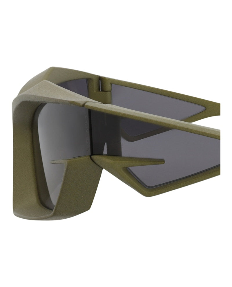 Givenchy Shield-Frame Acetate Sunglasses Green Green Smoke (GV40049I-69-97A)